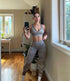 Gymshark | Adapt Camo Seamless Leggings - Lava/ Pebble Grey - Soul Brown